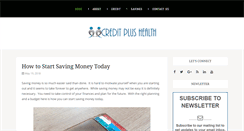 Desktop Screenshot of creditplushealth.org