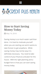 Mobile Screenshot of creditplushealth.org